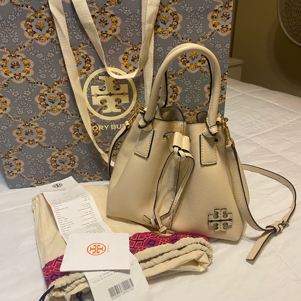 Tory Burch SMALL DRAWSTRING SAT